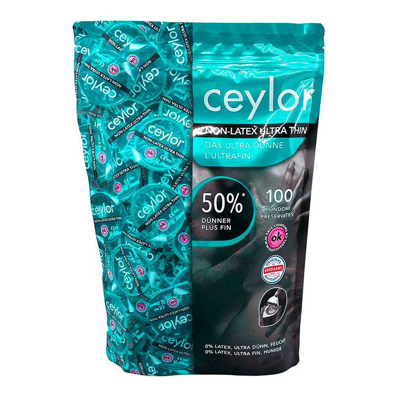 Ceylor Preservativi Ultra-Sottili Senza Lattice