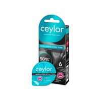 Ceylor Preservativi Ultra-Sottili Senza Lattice