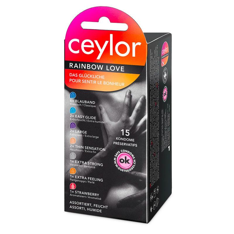 Assortiment de 15 préservatifs variés