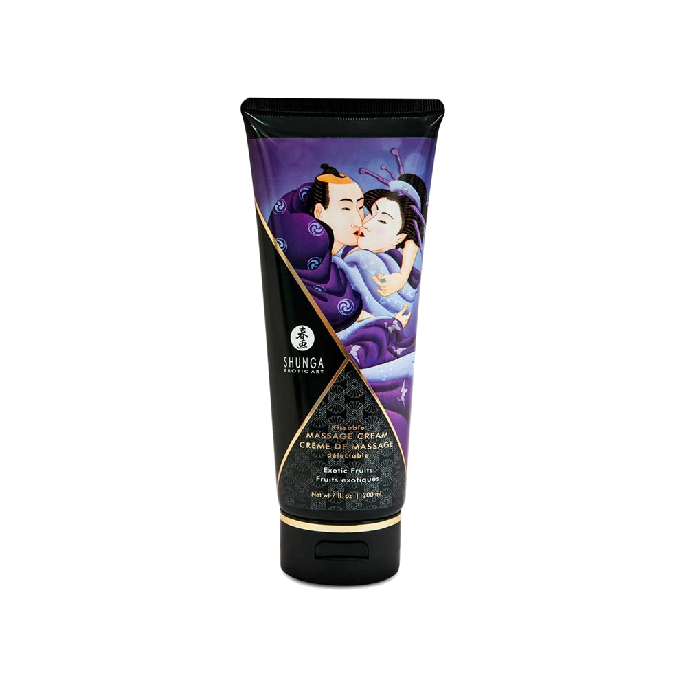 Crème de Massage Comestible Shunga Fruits Exotiques