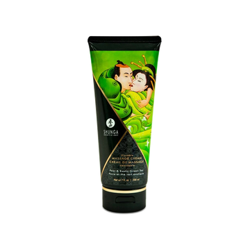 Crème de Massage Comestible Poire & Thé Vert