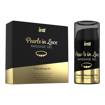 Kit de gel de massage et collier de perles Intt Pearls in Love - 15 ml