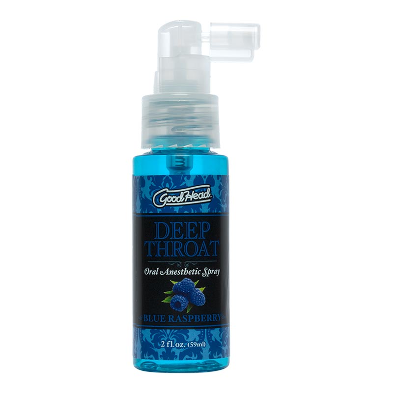 Spray oral Deep Throat Framboise Bleue