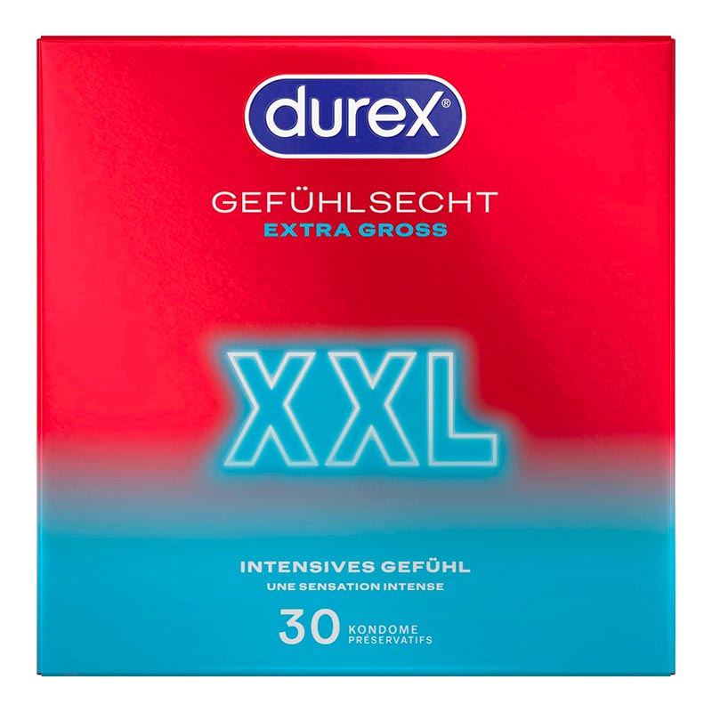 Durex Preservativi Extra Largi e Sottili