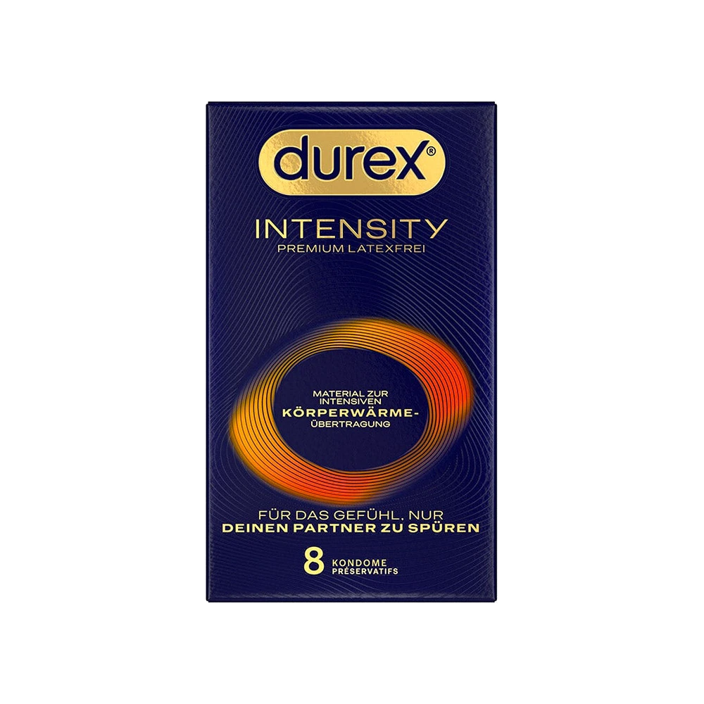 Préservatifs Intensity sans latex (8 pièces)