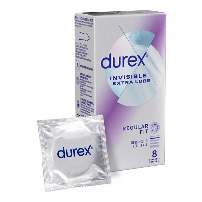 Préservatifs Invisible Extra Lubrifiés