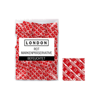 Durex London Erdbeerrot Kondome (100er-Pack)
