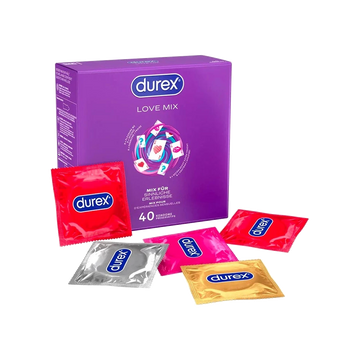 Assortiment de Préservatifs Durex Love Mix