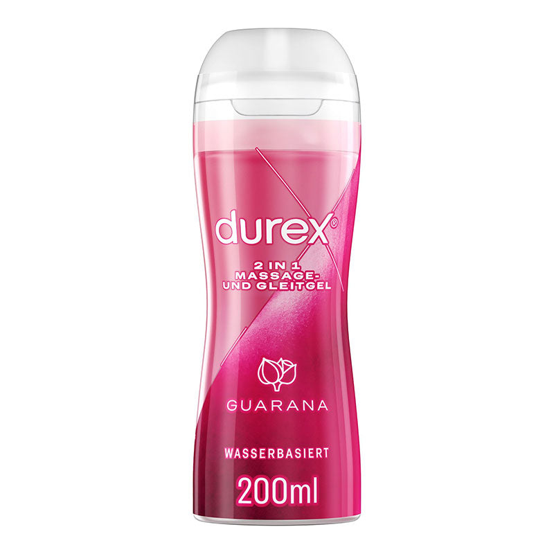 Gel de Massage Durex 2-en-1 au Guarana