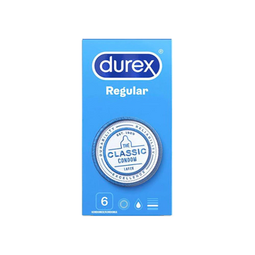 Préservatifs Regular classiques en pack de 6