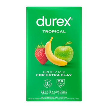Durex Tropical Condoms with Fruity Flavours