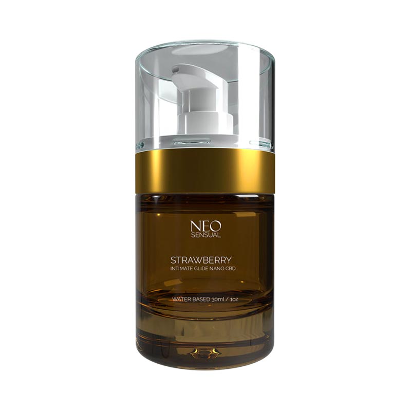 Lubrifiant intime NEO Sensual CBD - Strawberry Fields (à base d'eau)
