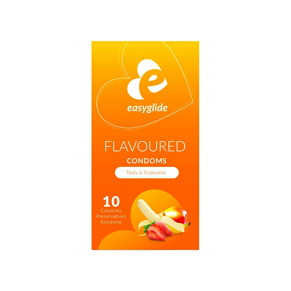 Préservatifs aromatisés saveurs fruitées (10 pièces)