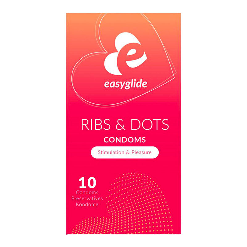 Préservatifs texturés Ribs & Dots