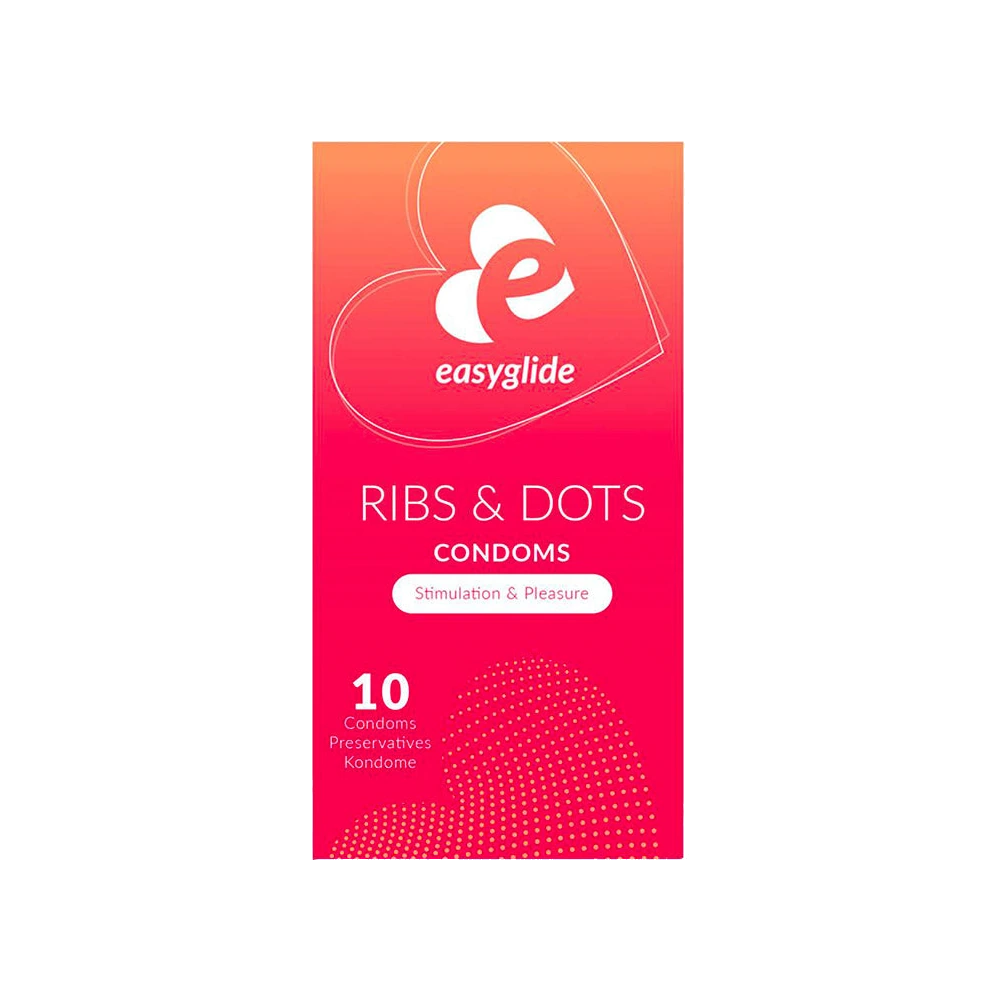 Préservatifs texturés Ribs & Dots