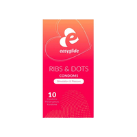 Easyglide Textured Condoms Ribs & Dots