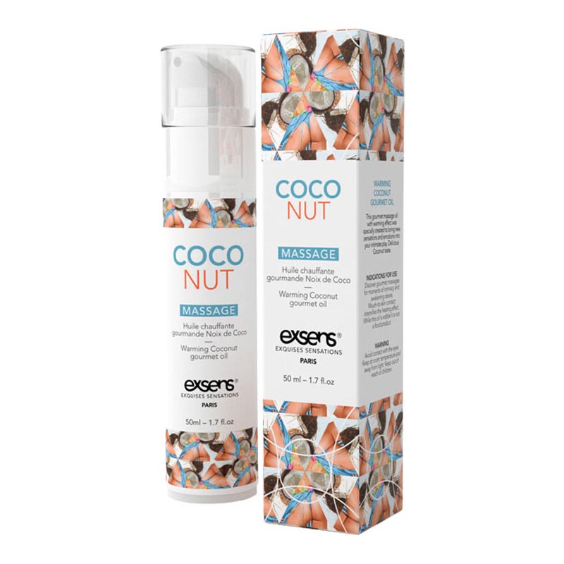 Huile de Massage Chauffante Coco 50ml
