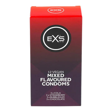 EXS Mixed Flavoured - Préservatif aromatisé (12 Préservatifs)