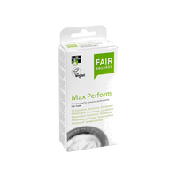 Fair Squared Max Perform Condoms with Retarding Ring