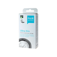 Fair Squared Ultra-Dünne, Ethische Kondome (10er-Pack)