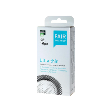 Préservatifs Ultra-Fins Éthiques (Pack de 10)