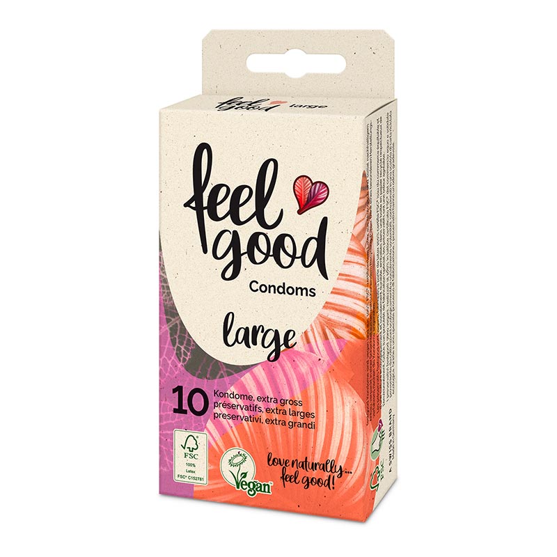 Préservatifs Feelgood Taille Large (10x)