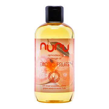 Huile de massage aphrodisiaque Nuru Fruits Exotiques - 250 ml