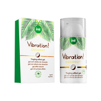 Intt Cosmetics Vibration Stimulating Gel! Coconut 15 ml