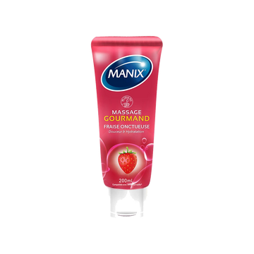 Gel de Massage Gourmand Fraise 200ml