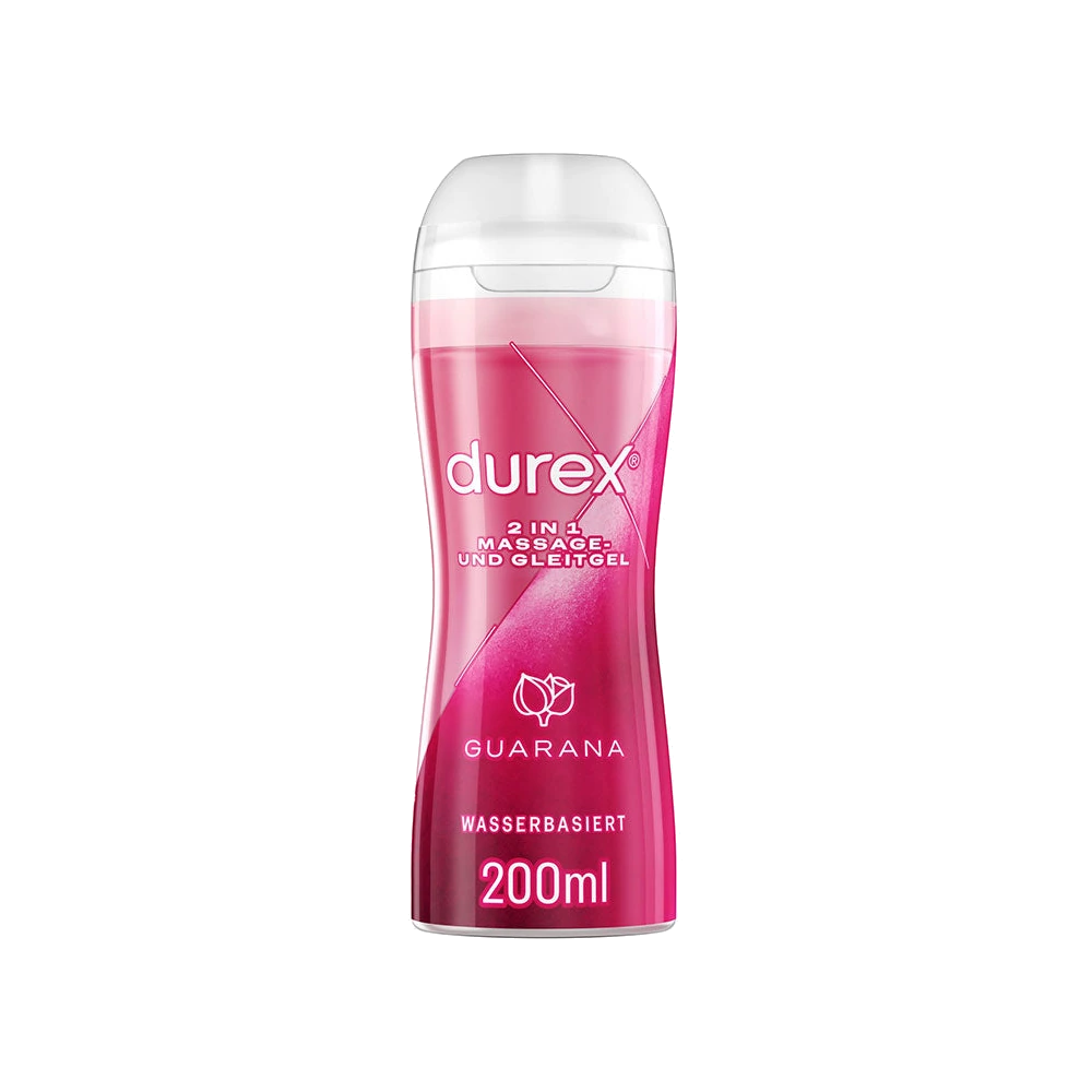 Gel de Massage Durex 2-en-1 au Guarana