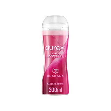 Gel de Massage Durex 2-en-1 au Guarana