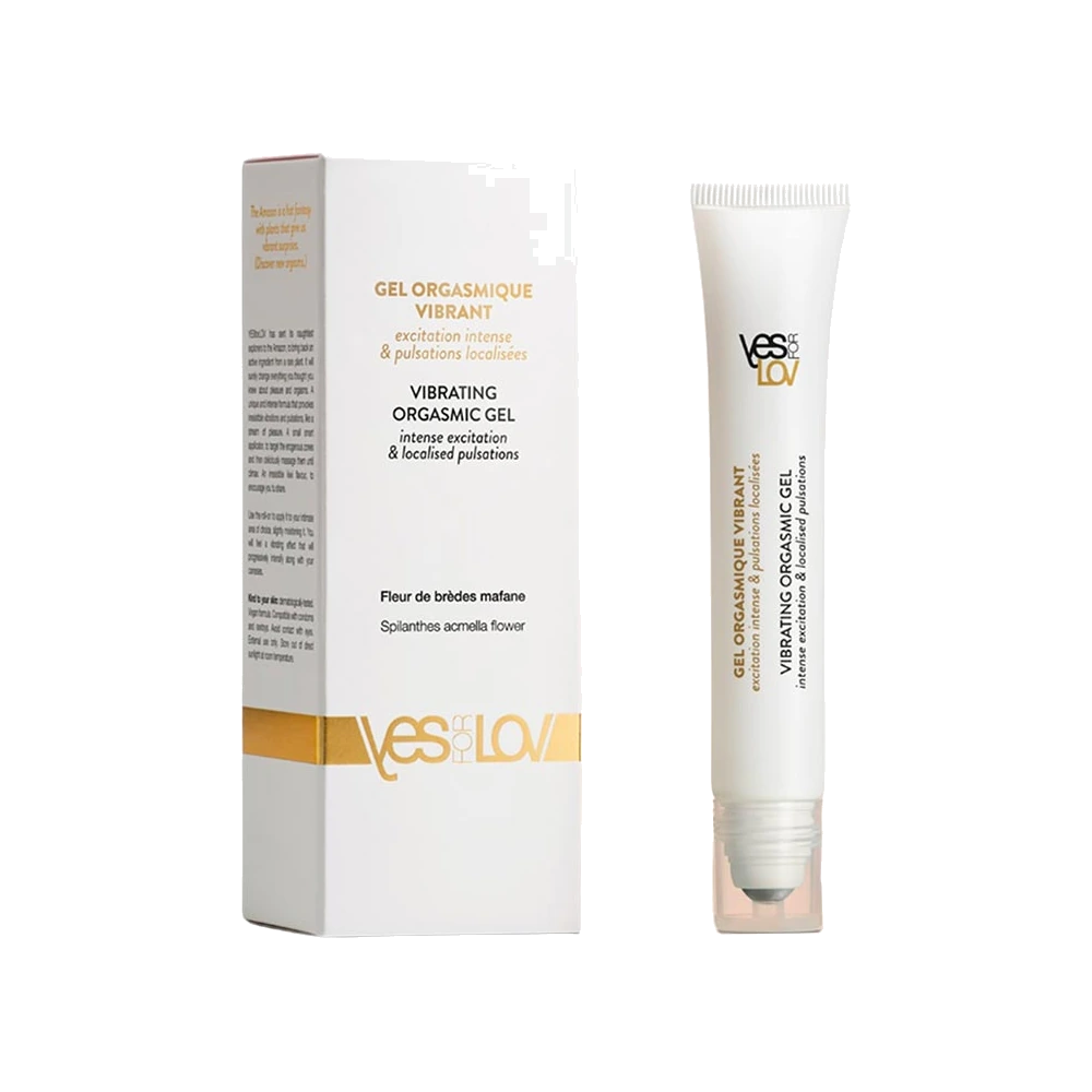 Gel vibrant effet chauffant YESforLOV