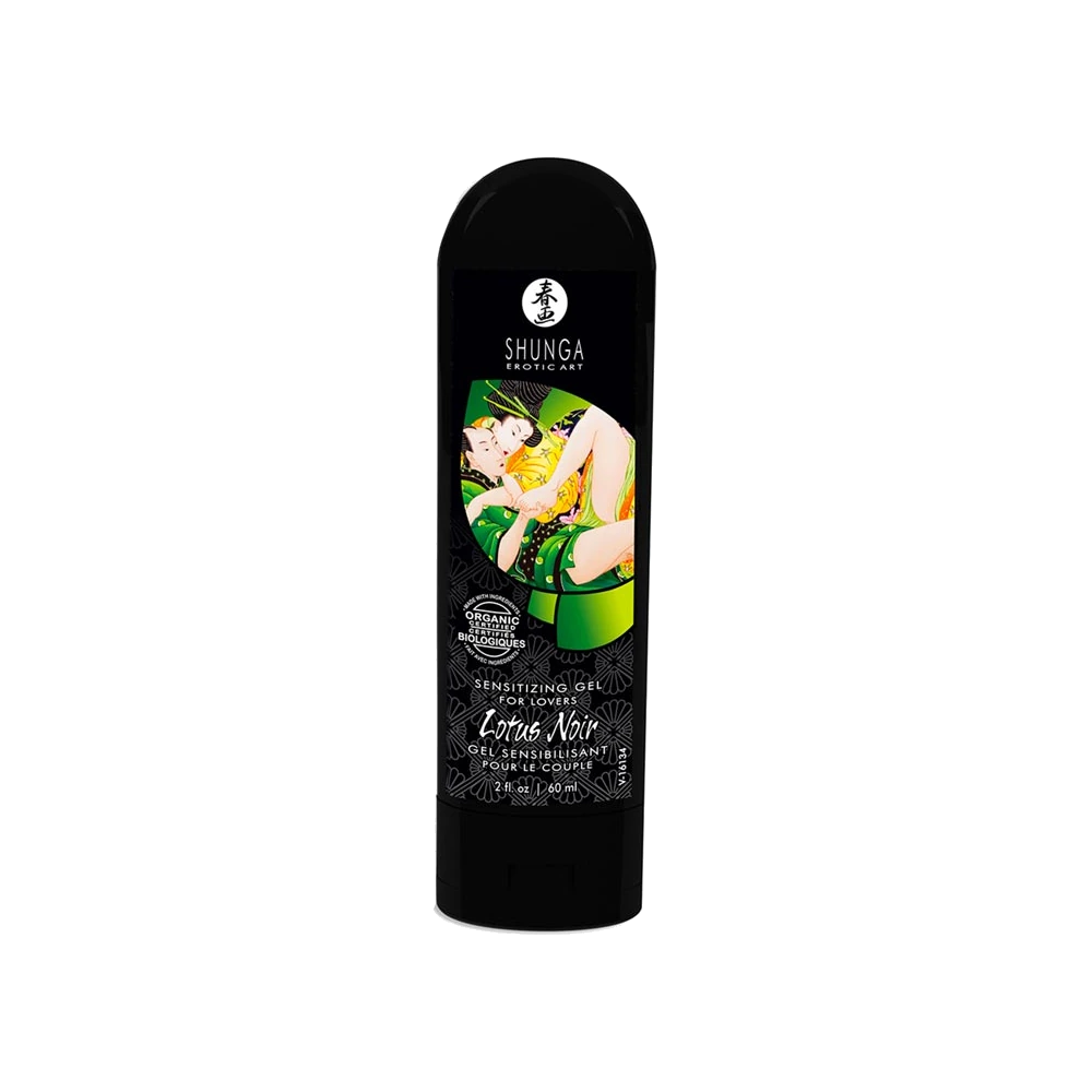 Gel Stimulant Couple Lotus Noir