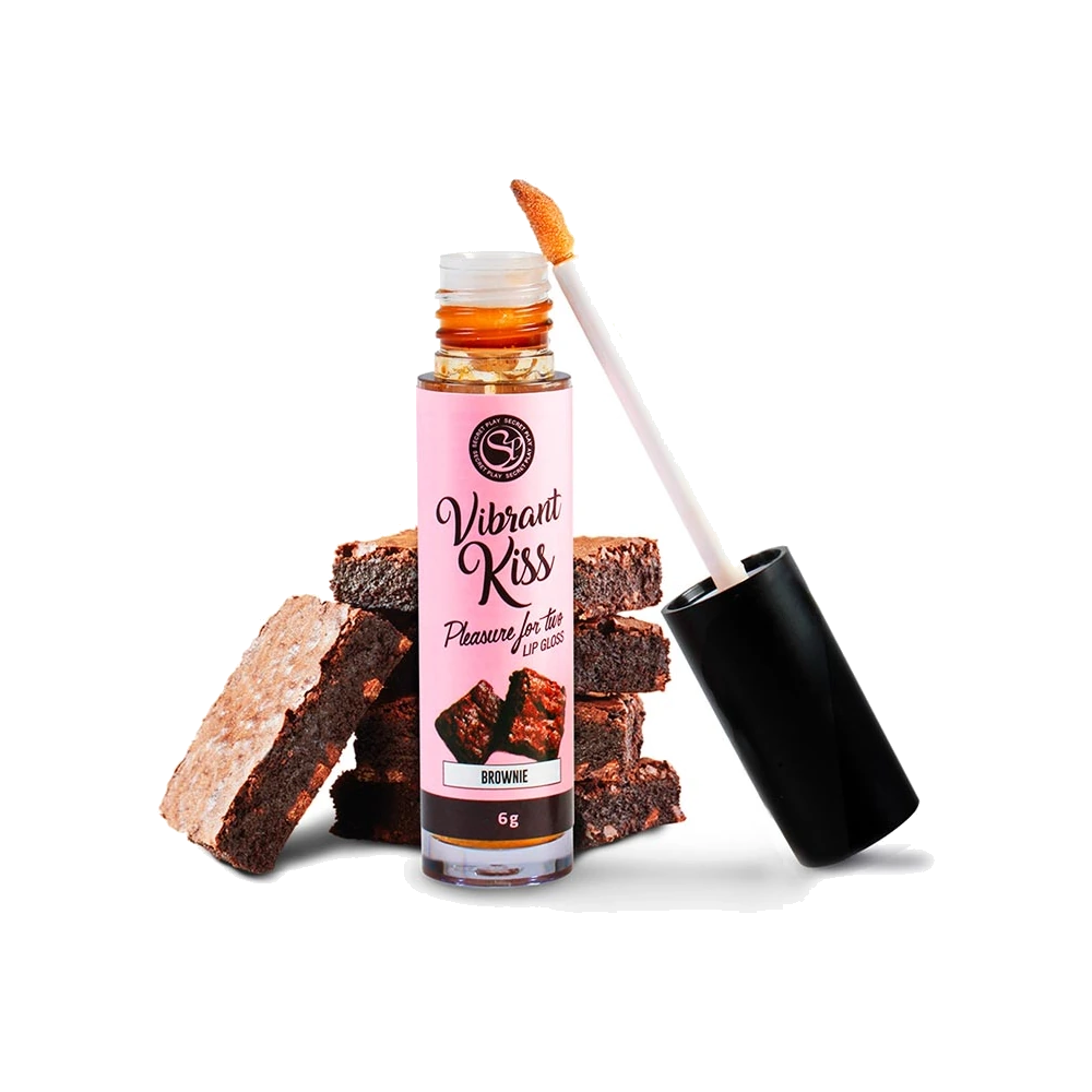 Gloss à Lèvres Stimulant Vibrant Kiss Brownie