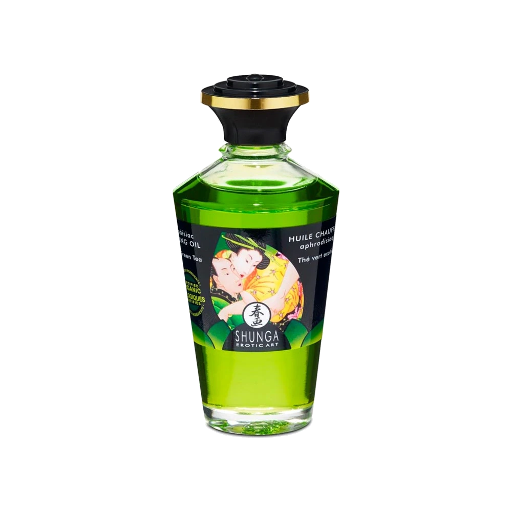 Huile de Massage Chauffante Bio Shunga