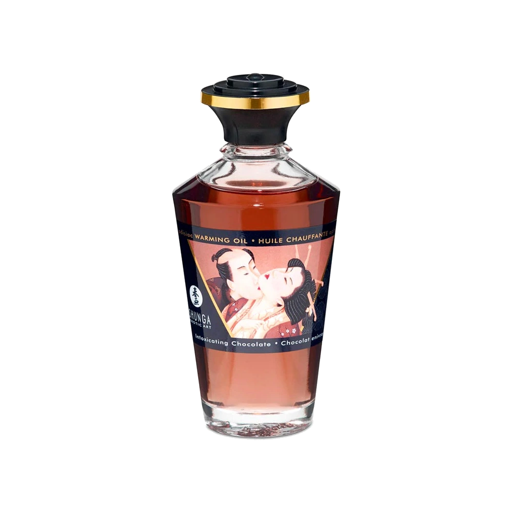 Huile de Massage Intime Chauffante Shunga