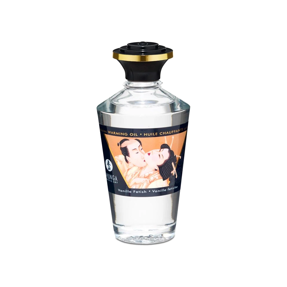 Huile de Massage Chauffante Vanille Fétiche