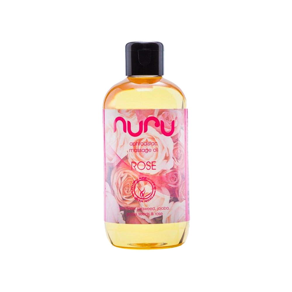 Huile de Massage Nuru Senteur Rose