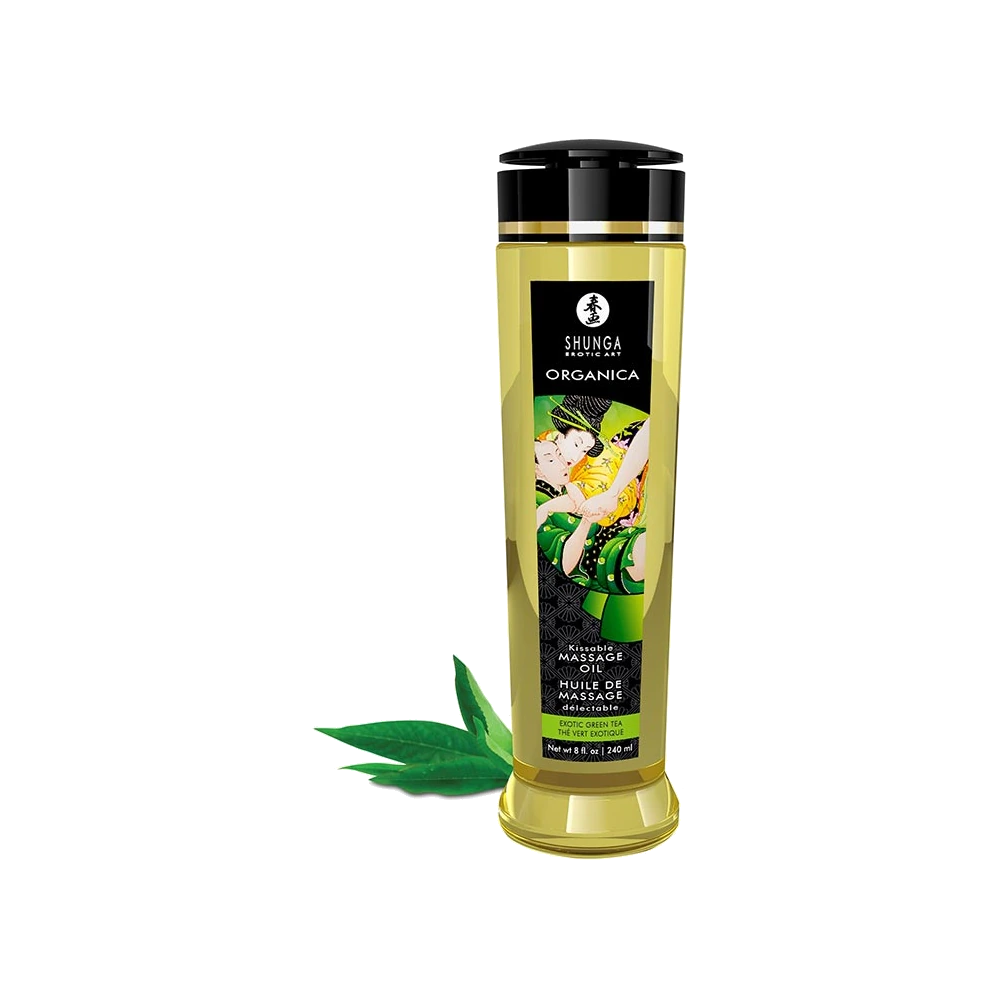 Huile de Massage Bio au Thé Vert