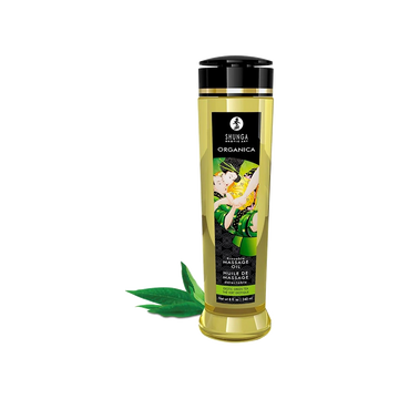 Huile de Massage Bio au Thé Vert
