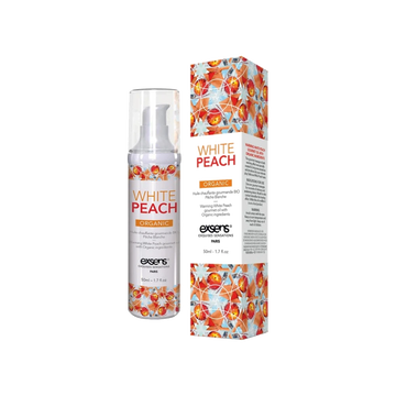 Huile de Massage Chauffante Bio Pêche