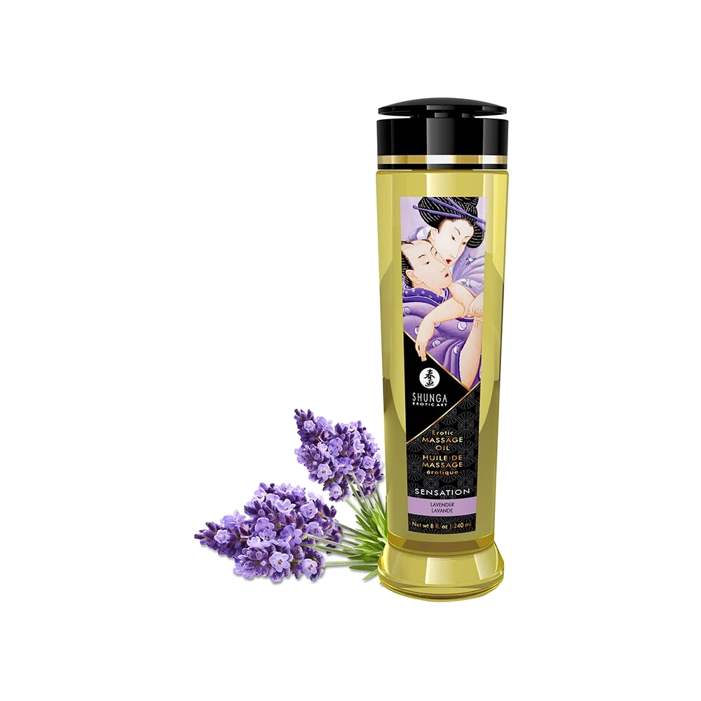 Huile de Massage Shunga Sensation Lavande