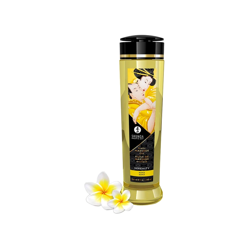 Huile de massage naturelle au Monoï