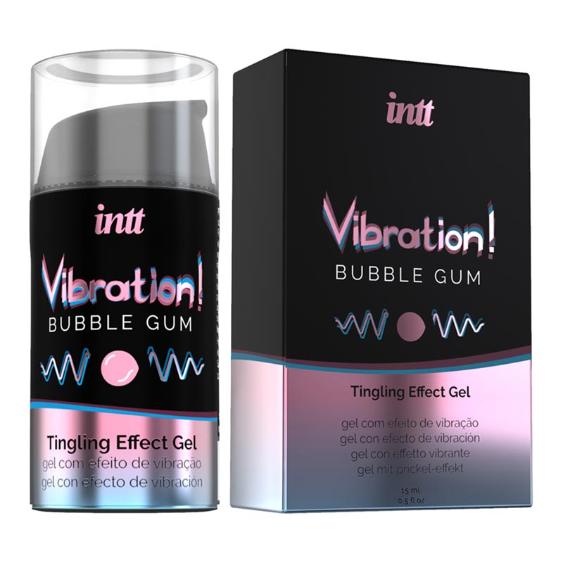 Gel Stimulant Intime Vibration! Bubble Gum