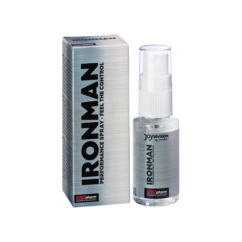Spray retardant Ironman pour homme