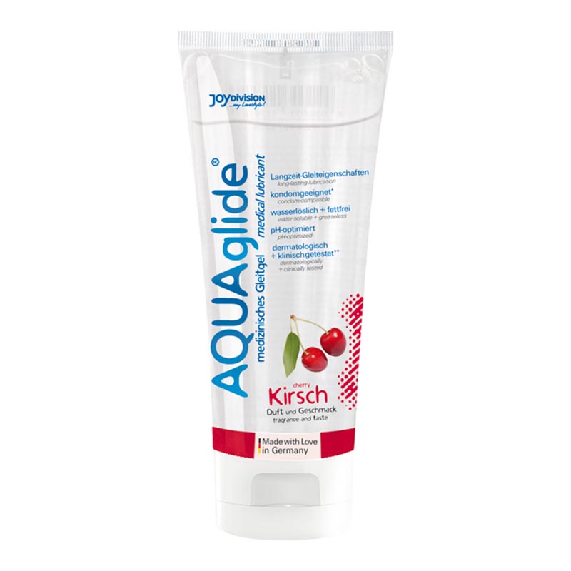 Lubrifiant AQUAglide Goût Cerise 100 ml
