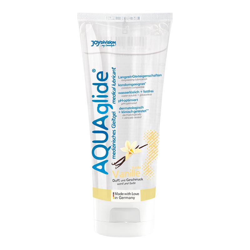 Lubrifiant AQUAglide goût Vanille 100 ml