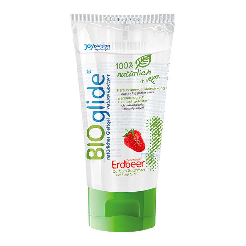 Lubrifiant BIOglide Naturel Goût Fraise 80 ml