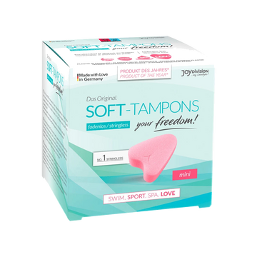 Tampons souples hygiéniques sans cordon