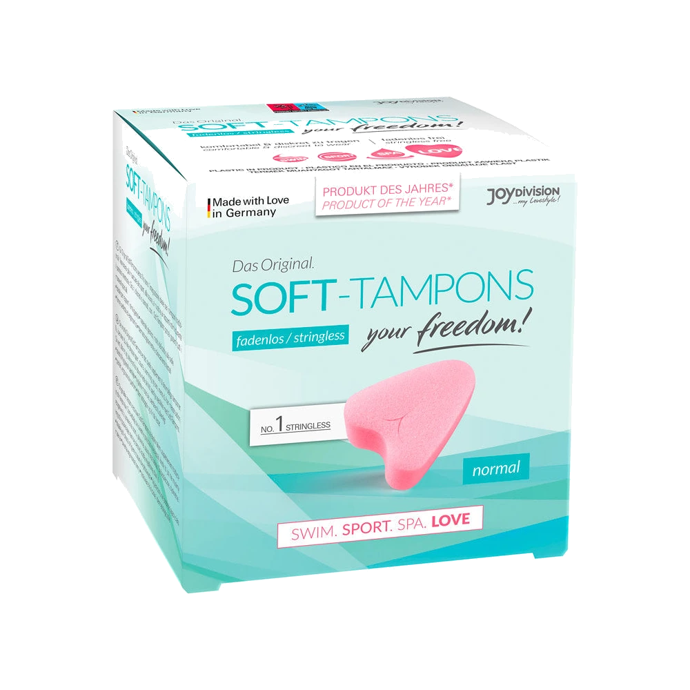 Soft Tampons hygiéniques sans ficelle (3x)